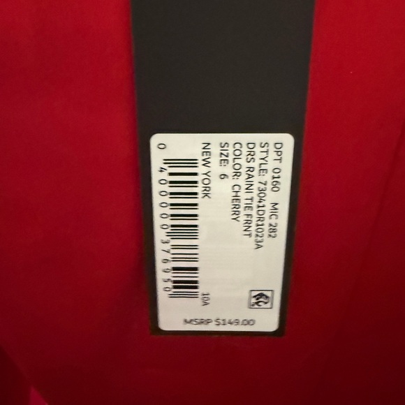 Gianni Bini Red Mini Dress - Picture 5 of 7